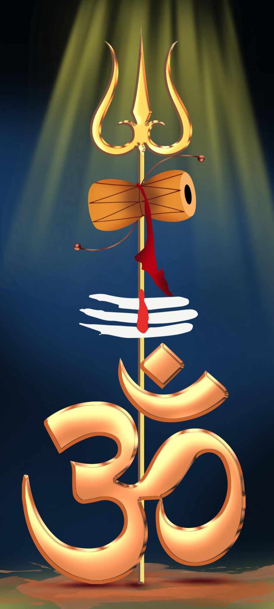 Shiv OM iPhone Wallpaper