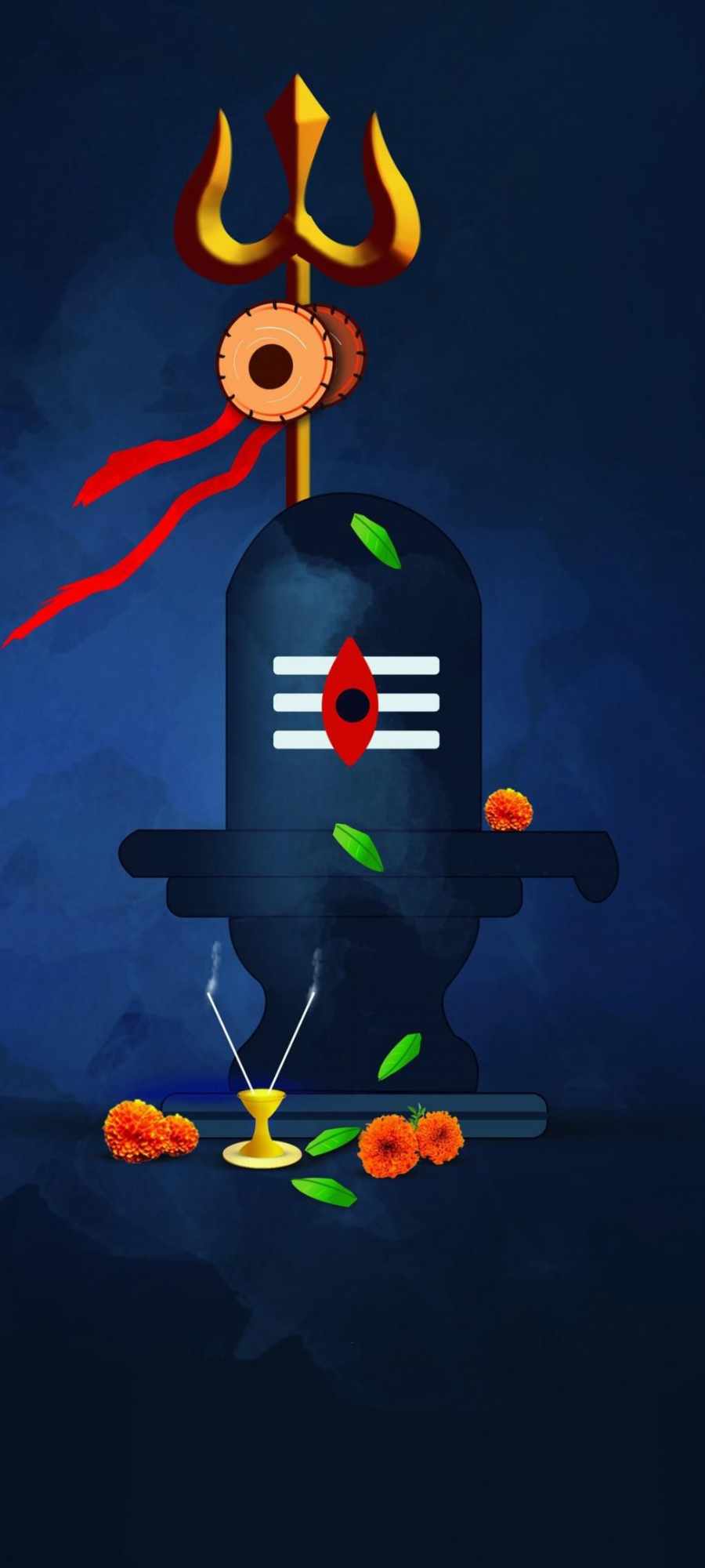 Shivling And Trident IPhone Wallpaper - IPhone Wallpapers : iPhone  Wallpapers