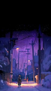 Snow Files iPhone Wallpaper