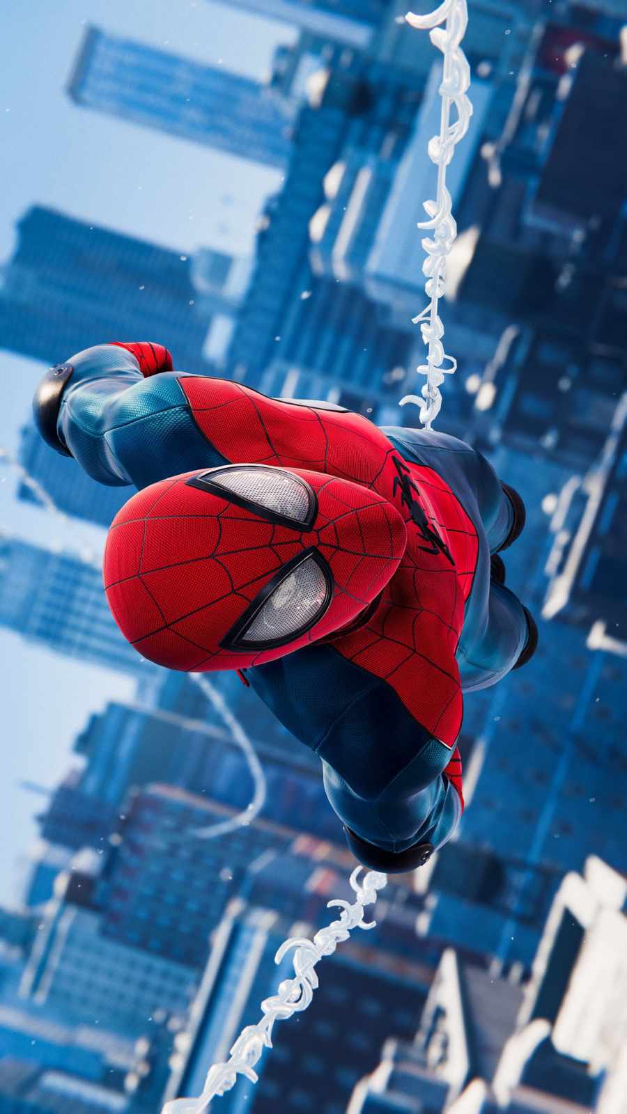 Spiderman Stunt iPhone Wallpaper