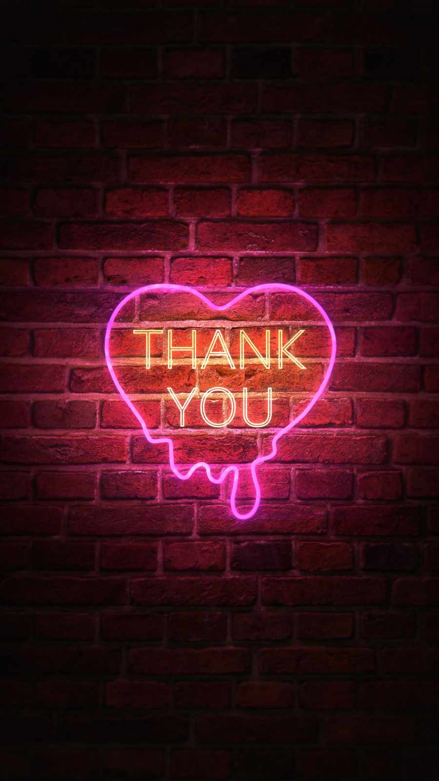Thank You Love iPhone Wallpaper
