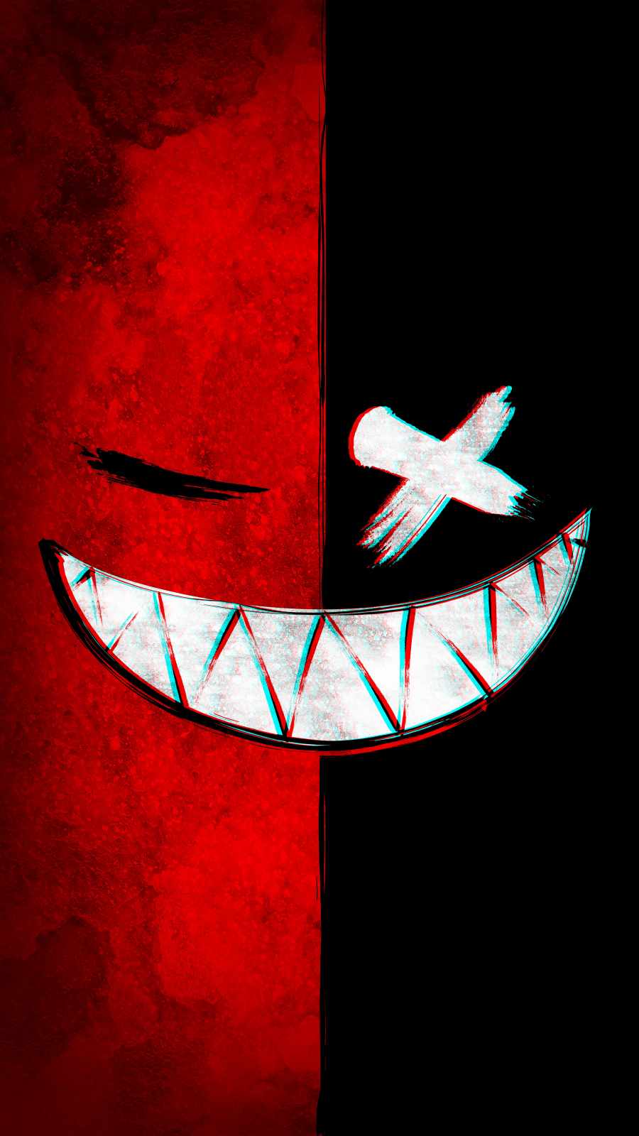 Wicked Smile iPhone Wallpaper