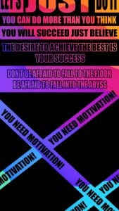 You Need Motivation iPhone Wallpaper