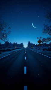 Alien Road iPhone Wallpaper