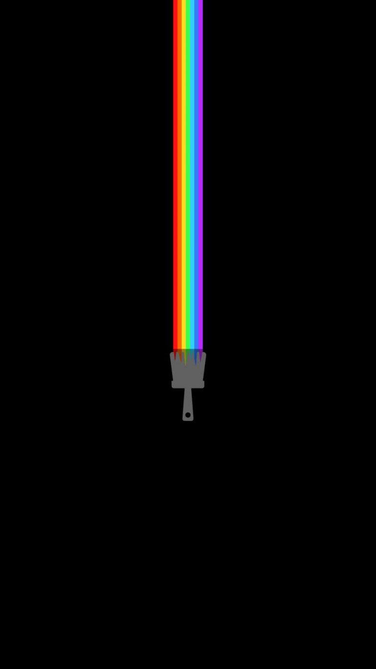 Amoled Paint Brush iPhone Wallpaper iPhone Wallpapers