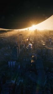 Arrival on Earth iPhone Wallpaper