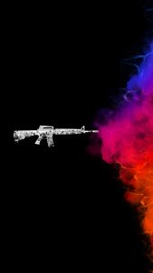 Art Fire iPhone Wallpaper