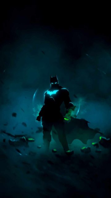 Batman Powers iPhone Wallpaper