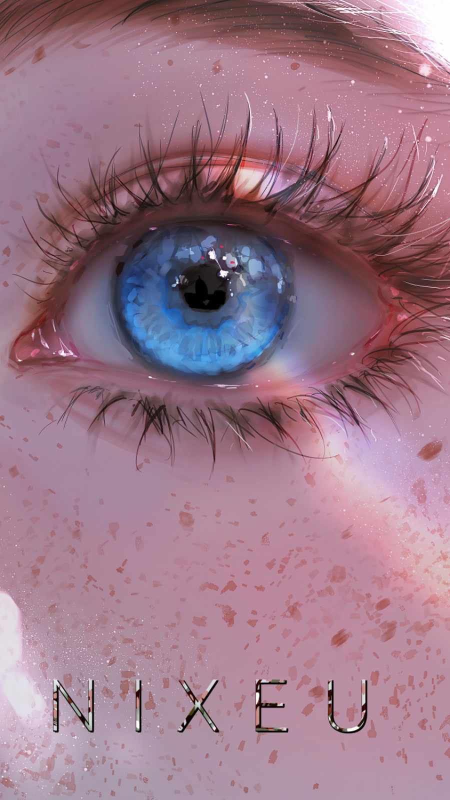 Blue Eye iPhone Wallpaper