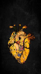 Calm Heart iPhone Wallpaper