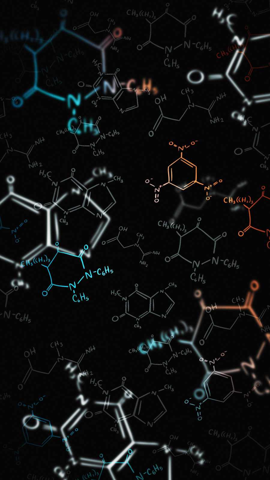 Chemistry 4K iPhone Wallpaper 1