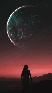 Dead Moon iPhone Wallpaper