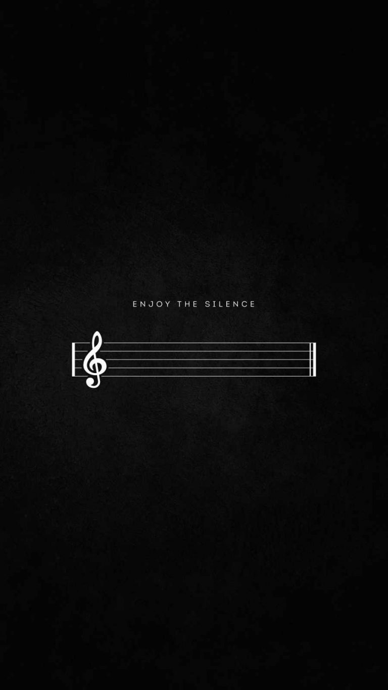 Enjoy the Silence iPhone Wallpaper - iPhone Wallpapers