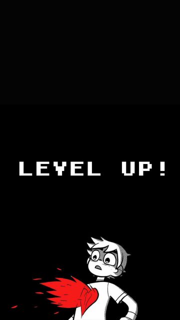 Level Up iPhone Wallpaper