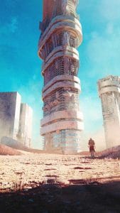 Lost City iPhone Wallpaper