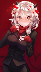 Love Devil iPhone Wallpaper