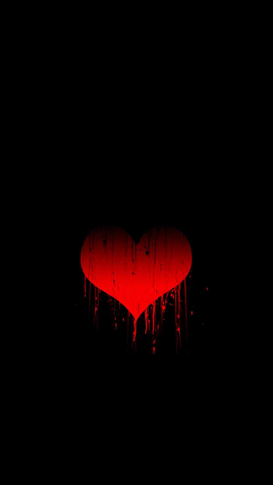 Melting Heart iPhone Wallpaper