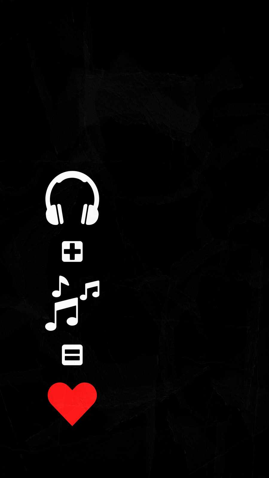 Music is Love iPhone Wallpaper