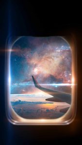Plane Window View iPhone Wallpaper