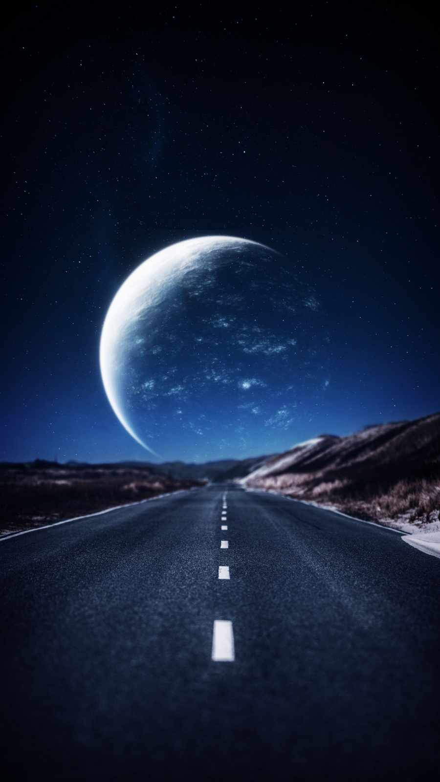 Road of Titan iPhone Wallpaper