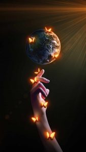 Save the Earth iPhone Wallpaper