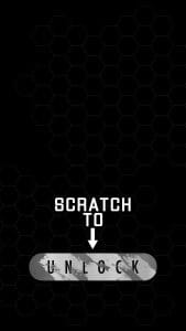 Scratch to Unlock iPhone Wallpaper
