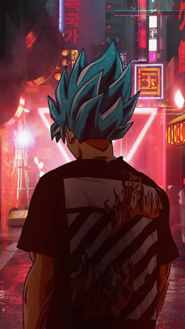 Super saiyan iPhone Wallpaper