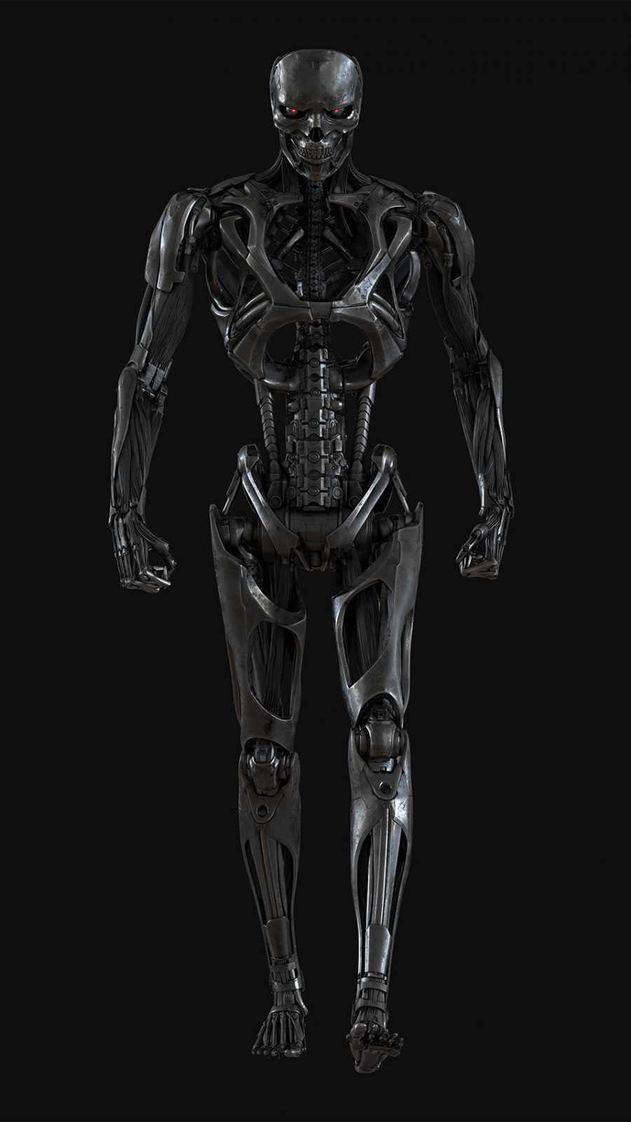 Terminator Robot iPhone Wallpaper