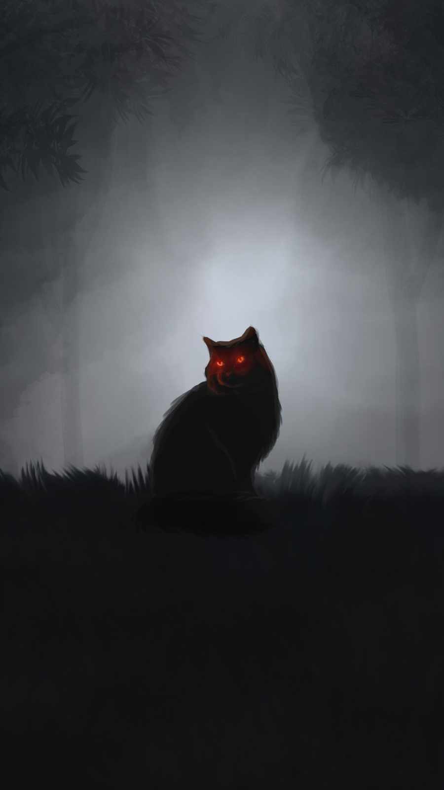 The Hell Cat iPhone Wallpaper