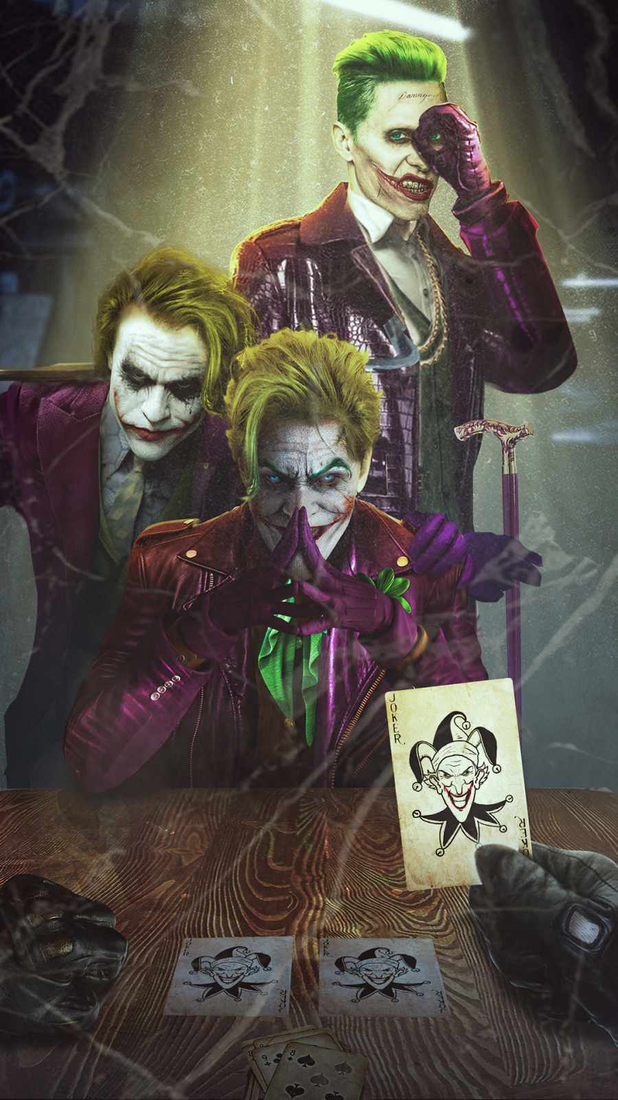 Three Jokers iPhone Wallpaper