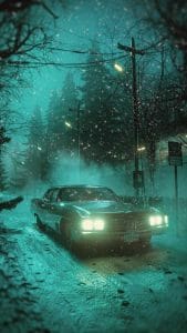 Year 2077 iPhone Wallpaper