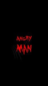 Angry Man HD iPhone Wallpaper