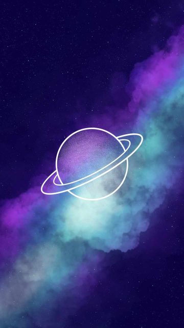 Color Universe iPhone 13 Wallpaper