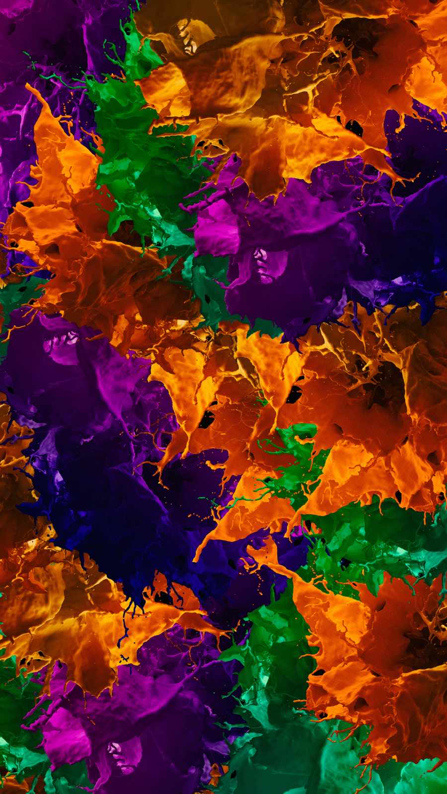 Colorful Splash IPhone 13 Wallpaper - IPhone Wallpapers : iPhone Wallpapers
