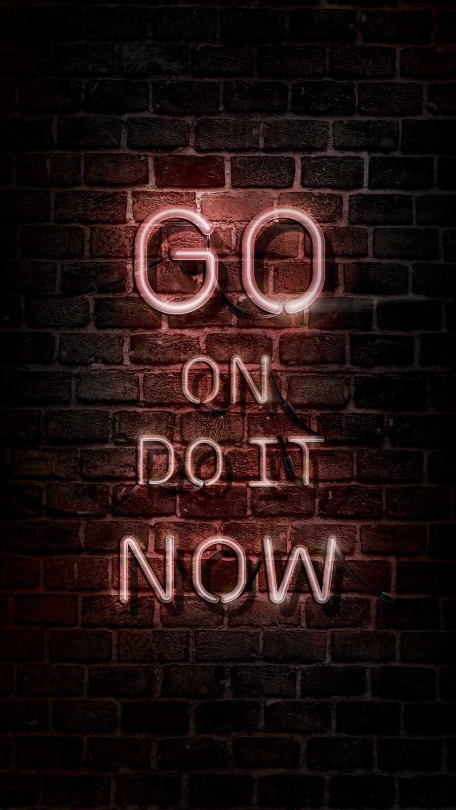 Do it Now iPhone 13 Wallpaper