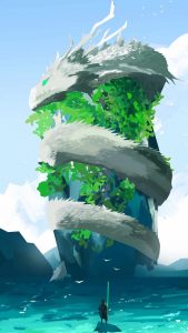 Dragon Warrior iPhone 13 Wallpaper