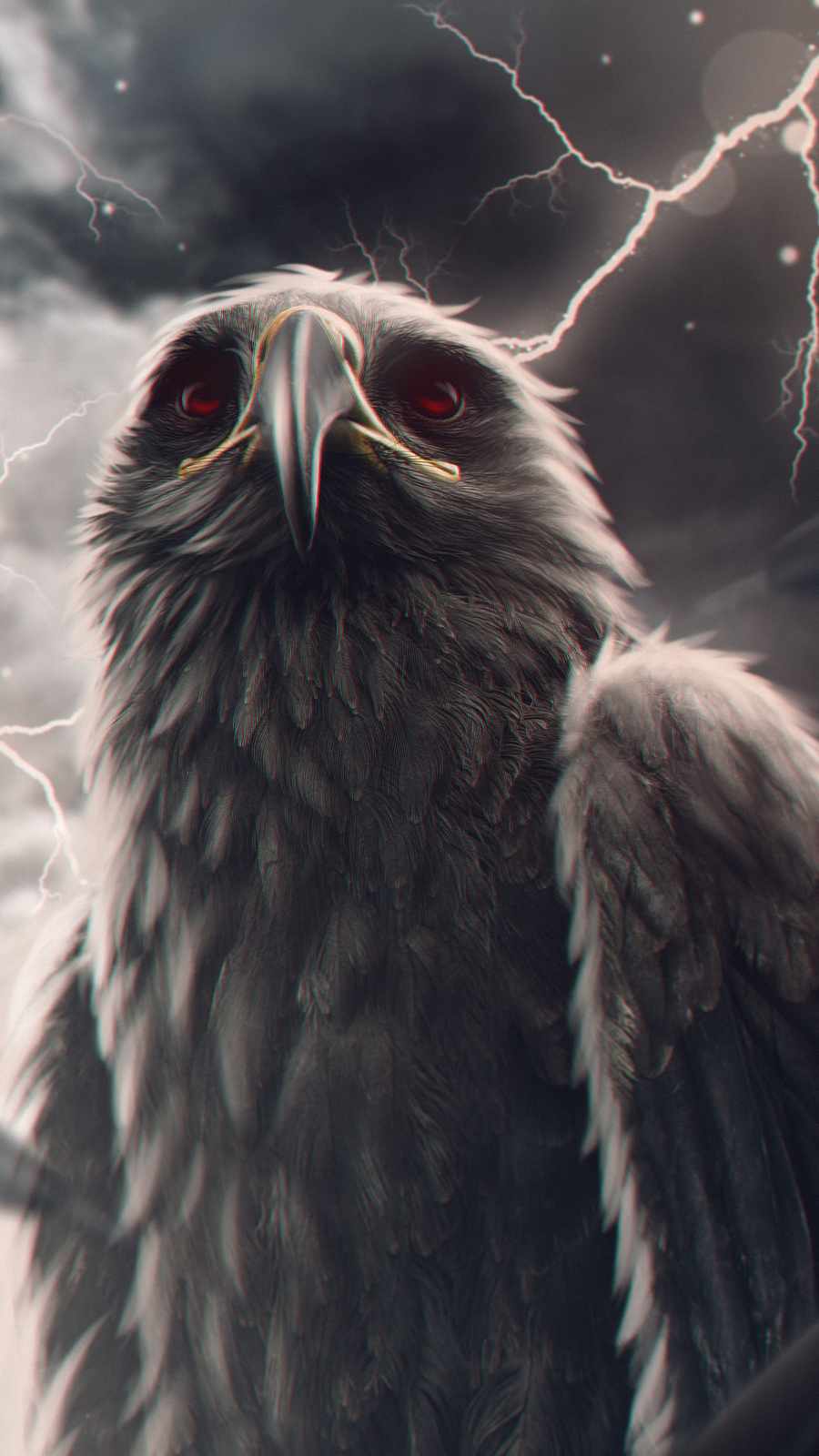 Eagle Predator iPhone 13 Wallpaper