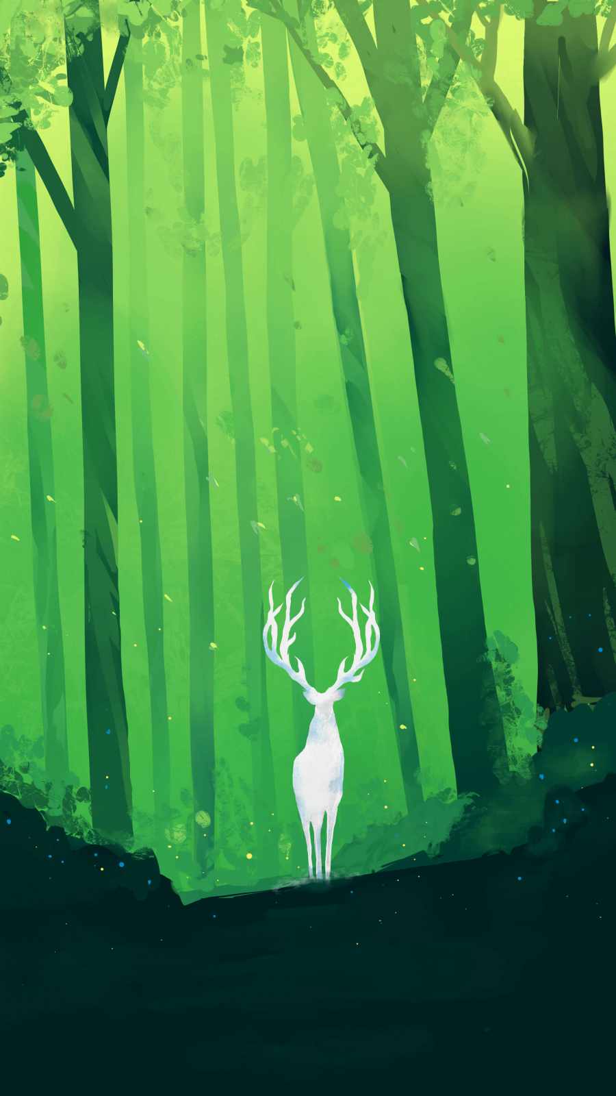 Evergreen iPhone 13 Wallpaper