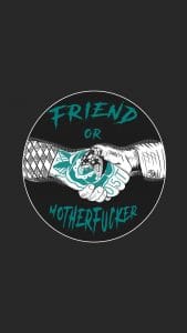 Friend or Enemy iPhone 13 Wallpaper