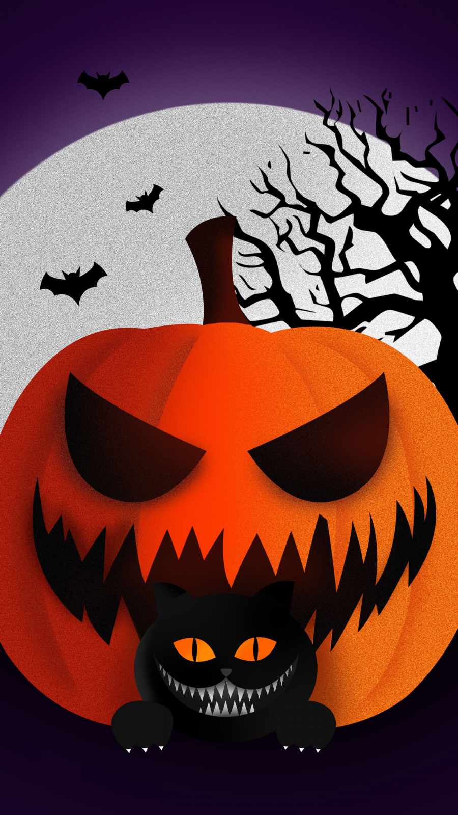 Halloween Night iPhone 13 Wallpaper