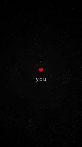 I Love You 4K iPhone Wallpaper