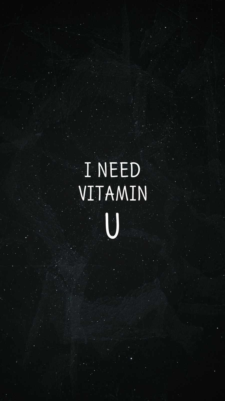 I Need Vitamin U iPhone 13 Wallpaper
