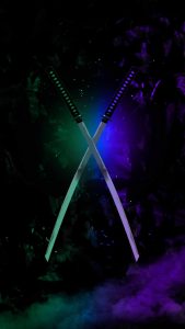 Katana Art 4K iPhone Wallpaper