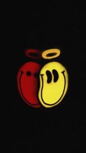 Mixed Thoughts iPhone Wallpaper