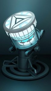 New Generation Arc Reactor iPhone Wallpaper