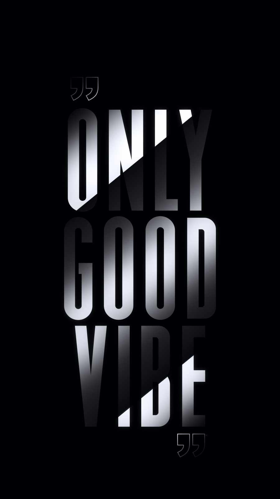 Only Good Vibe iPhone Wallpaper