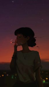 Smoking 4K iPhone Wallpaper