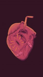 Suck My Heart iPhone 13 Wallpaper