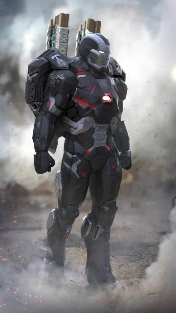 War Machine Next Generation Weapons iPhone Wallpaper