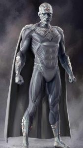 White Vision iPhone Wallpaper